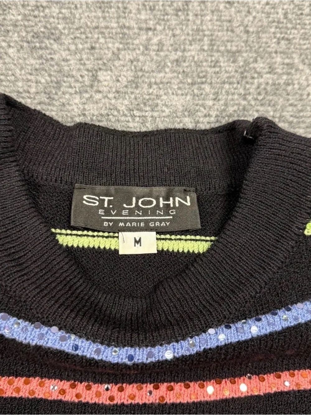 St. John Evening by Marie Gray sweater Size M